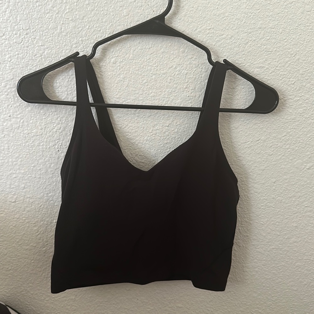 Black Lululemon Align Tank
